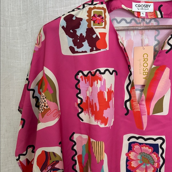 Crosby Memory Lane Maggie Tunic Top Size X-Large Brand New W/Tags - Picture 3 of 12